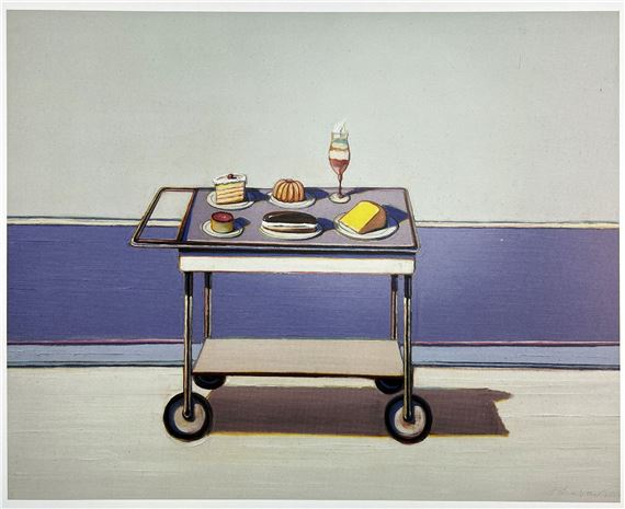 Wayne Thiebaud | Wayne Thiebaud - Desert Counter (2019) | MutualArt