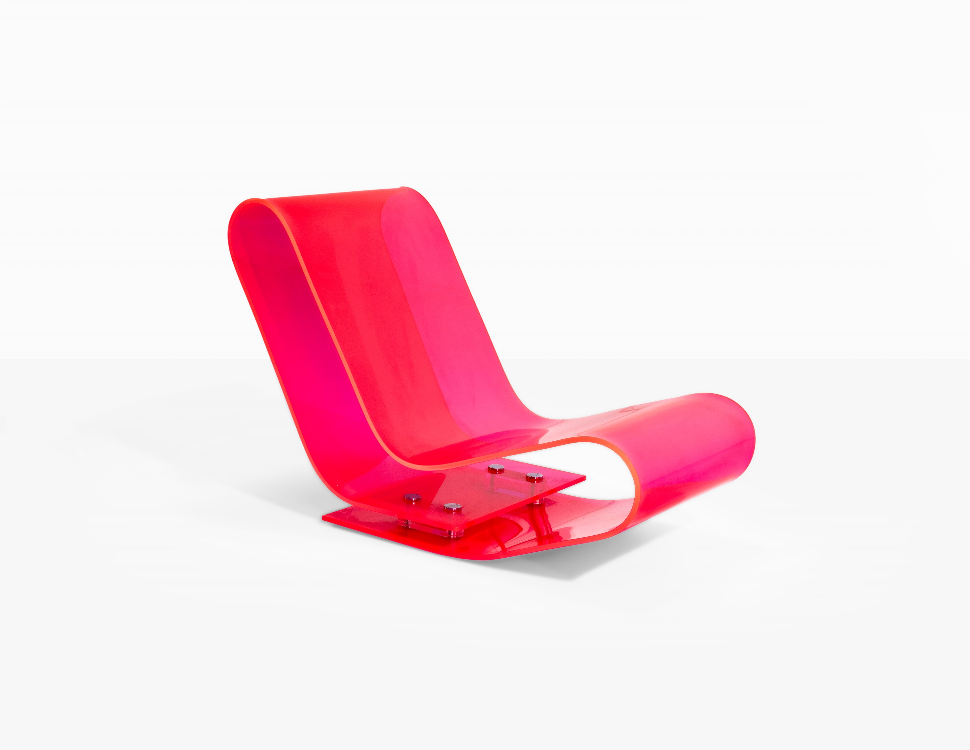 Artwork by Maarten van Severen, Chaise longue mod. LCP, Made of metal