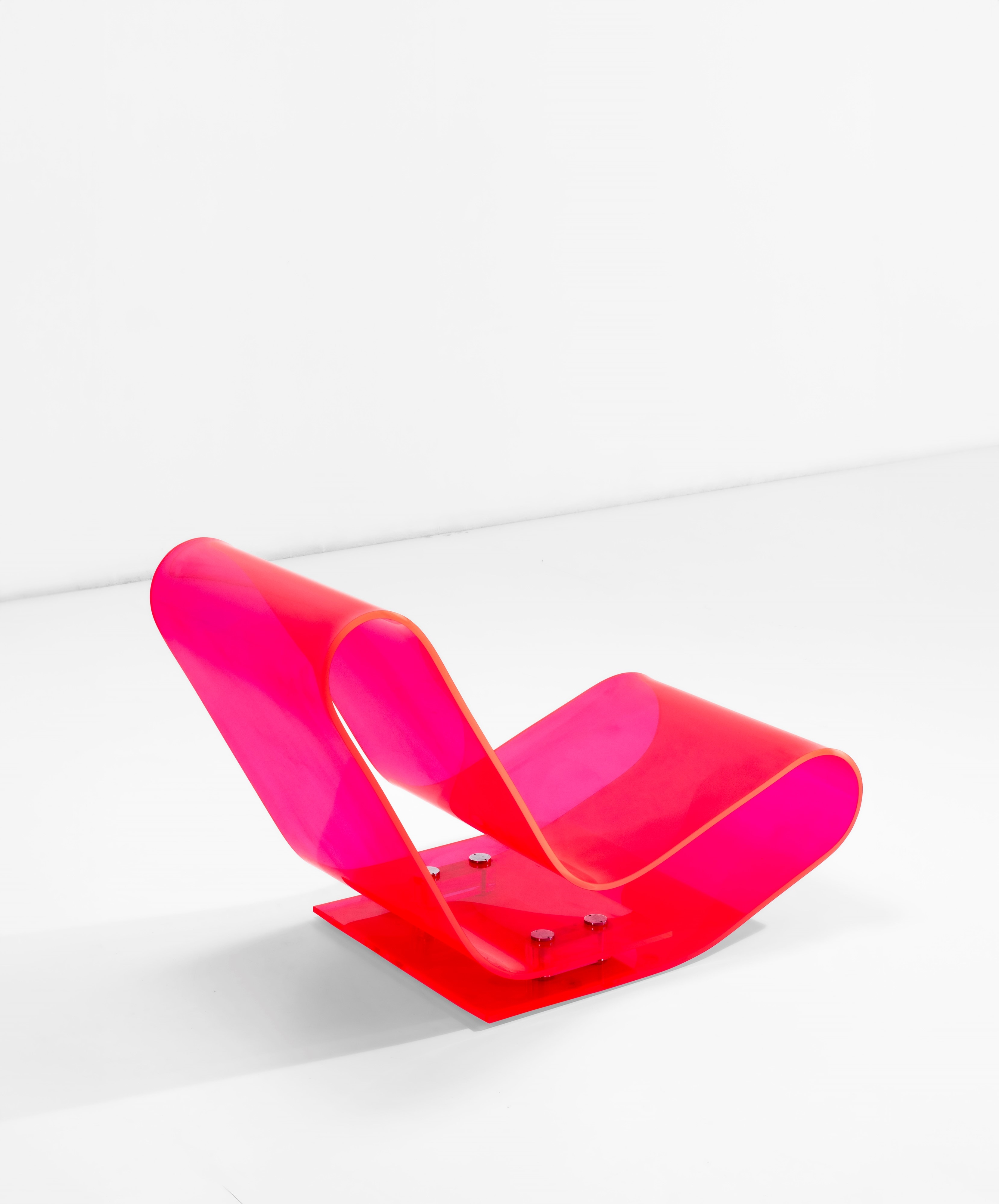 Artwork by Maarten van Severen, Chaise longue mod. LCP, Made of metal