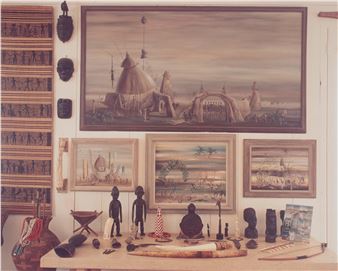 Moonrise, Sudanese - Adrian Adolph Greenberg