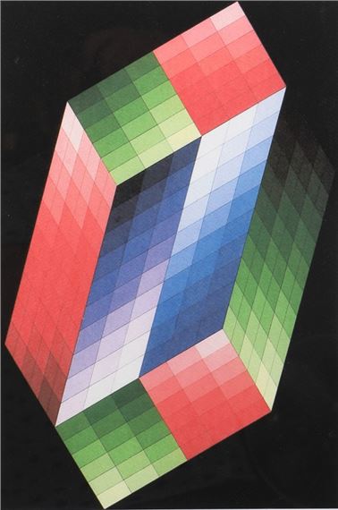 Victor Vasarely | Composição geométrica (Composition géométrique ...