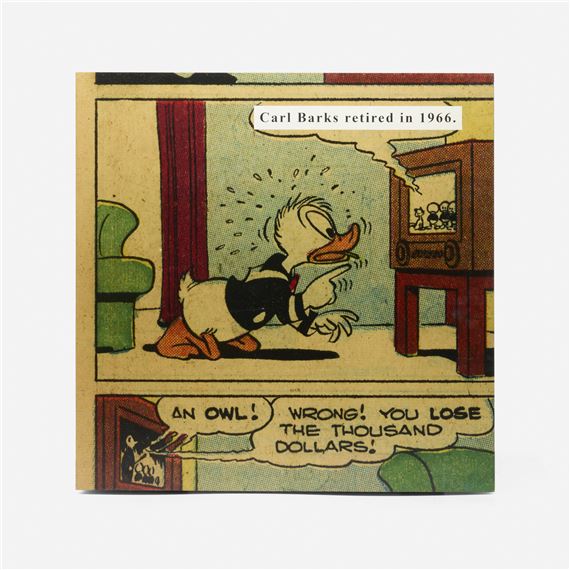 Allen Ruppersberg | Carl Barks (2020) | MutualArt