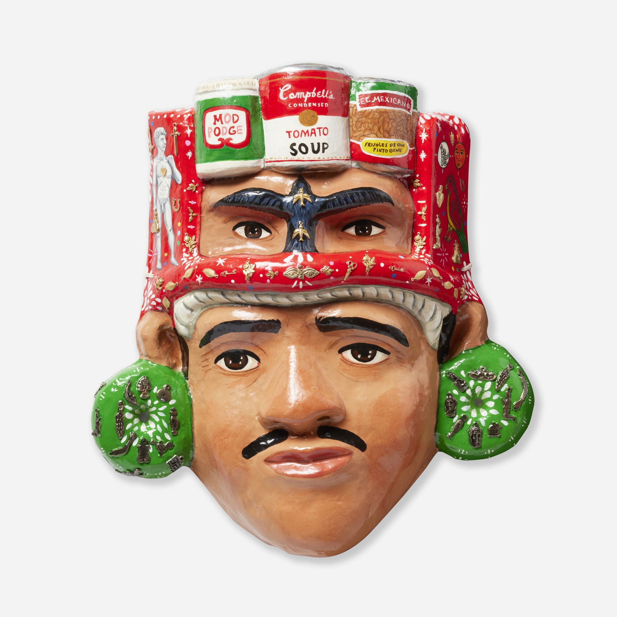 Artwork by Joel Hernandez, CDMX, Made of acrylic and mixed media collage