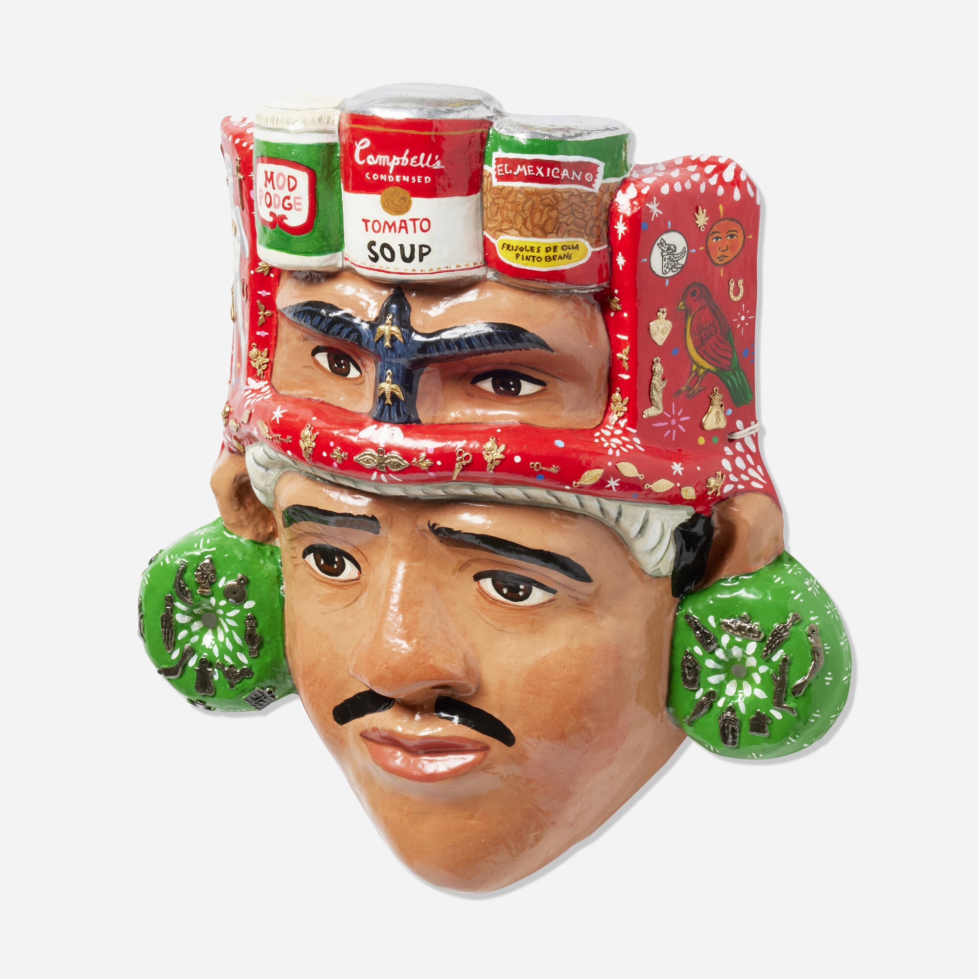 Artwork by Joel Hernandez, CDMX, Made of acrylic and mixed media collage