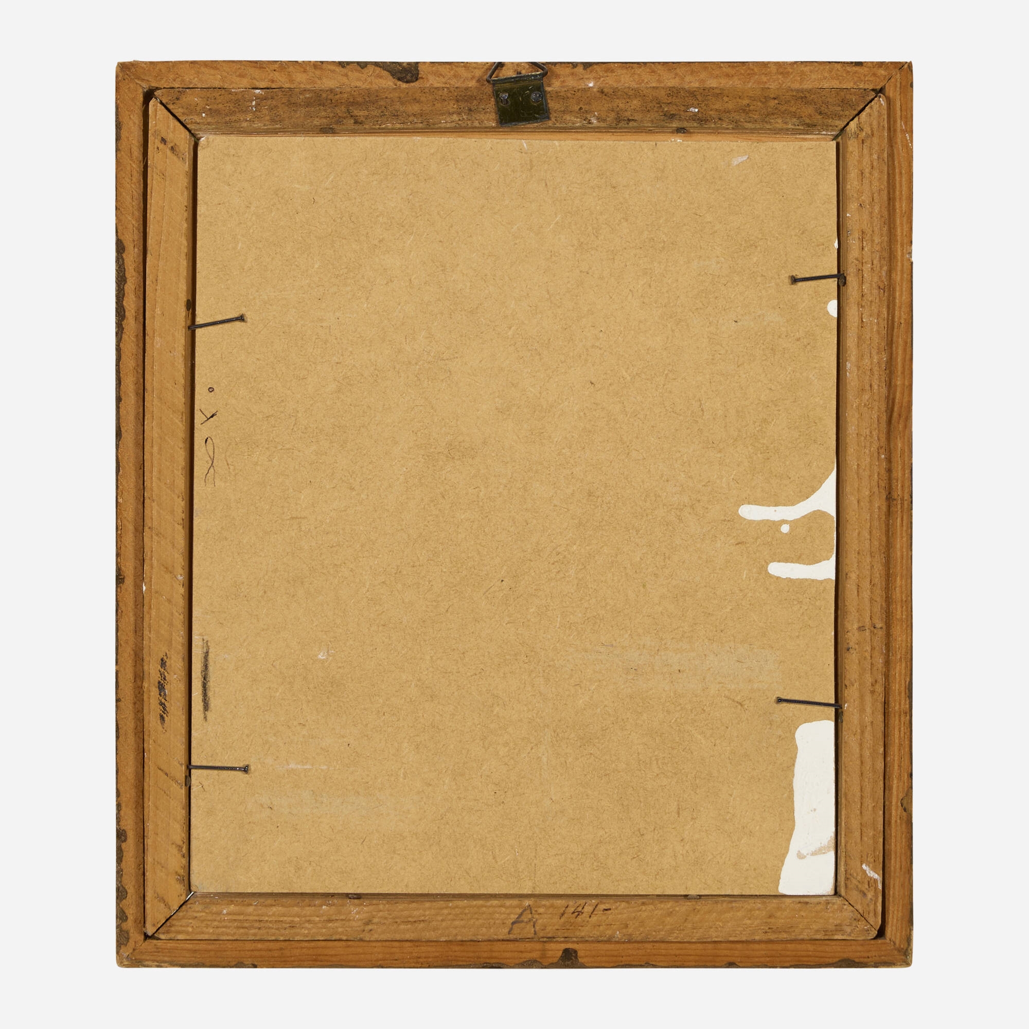 Artwork by Martín Nuñez, The Dimension of the Yellow Atmosphere, Made of mixed media on board in artist's frame