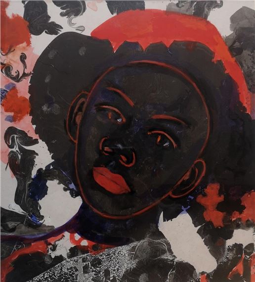 Angela Stones African Girl. xcm. Studied under her mother Dorothy