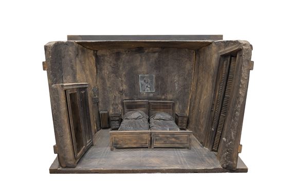 Bedroom - Almagro 28 (1972) by Julio López Hernández, 1972