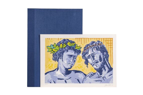 Folder The sign of the West (1983) by Guillermo Pérez Villalta, 1983