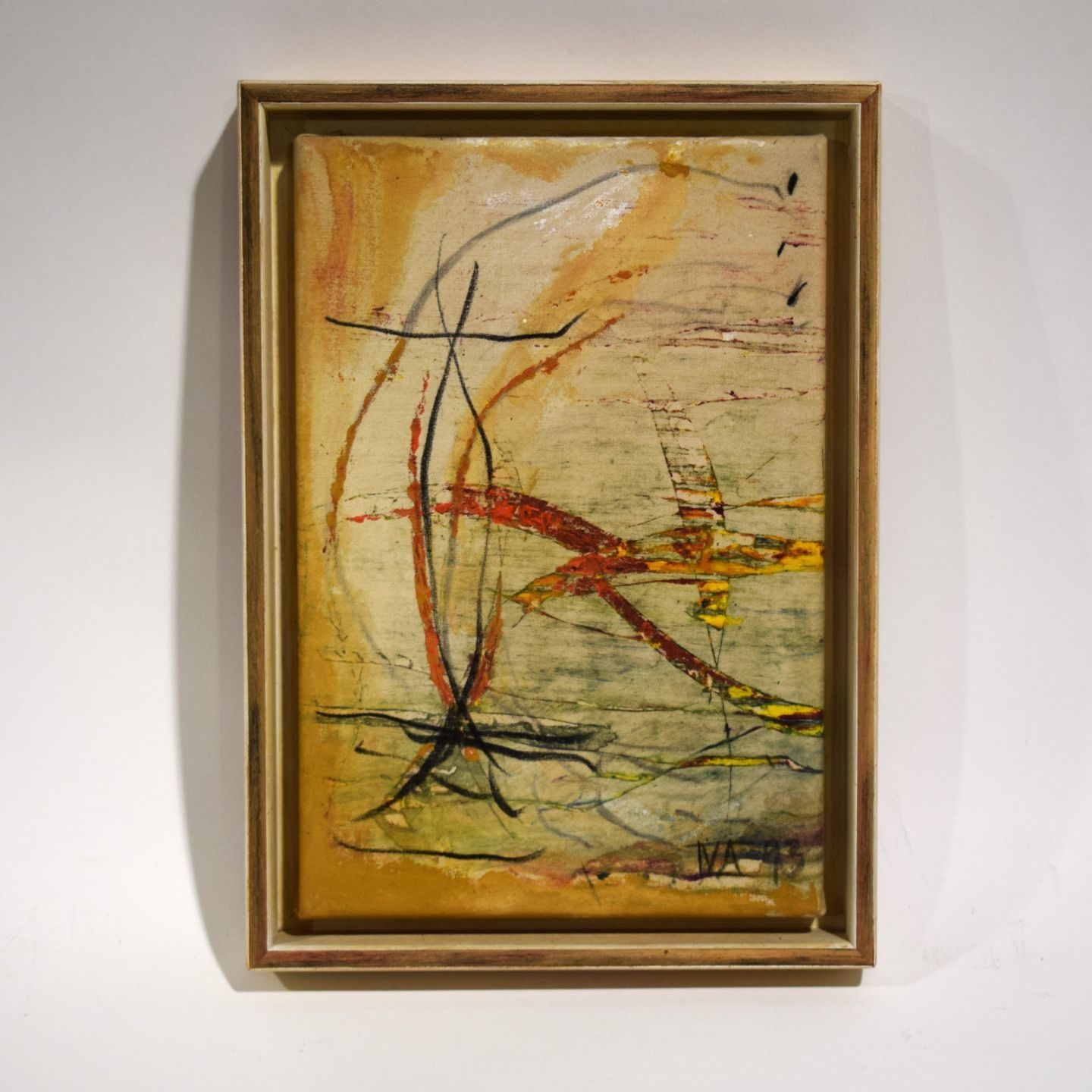 Artwork by Iva Mrázková, Iva MRAZKOVA (1964, Made of Gouache on canvas