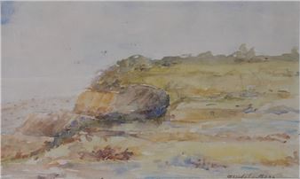 Landscape at Ailly Lighthouse (Seine Maritime) - Mendel Mann