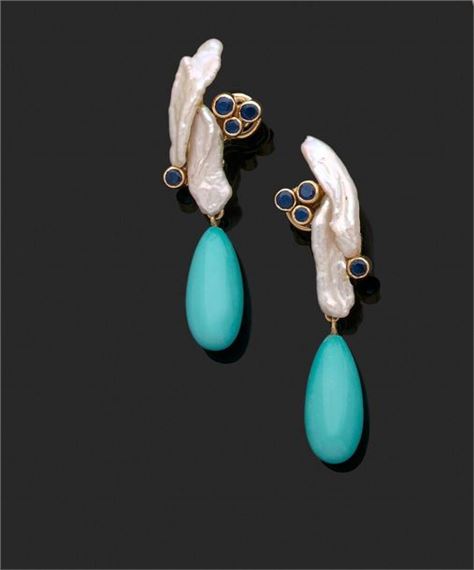Jean VENDOME (1930-2017)
PAIR OF EAR PENDANTS... - Lot 171 - Daguerre - Jean Vendome