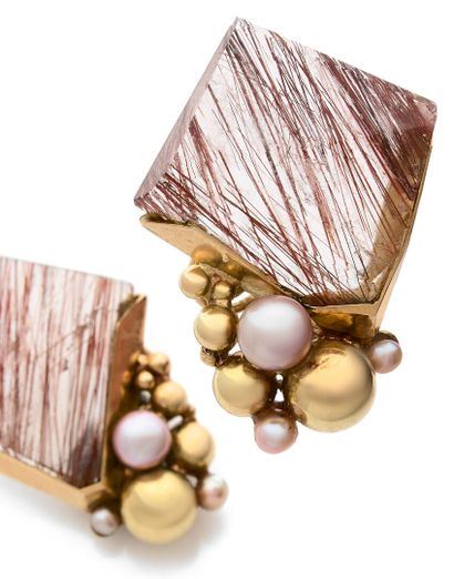 Jean VENDOME (1930-2017)
PAIR OF EAR CLIPS... - Lot 176 - Daguerre - Jean Vendome