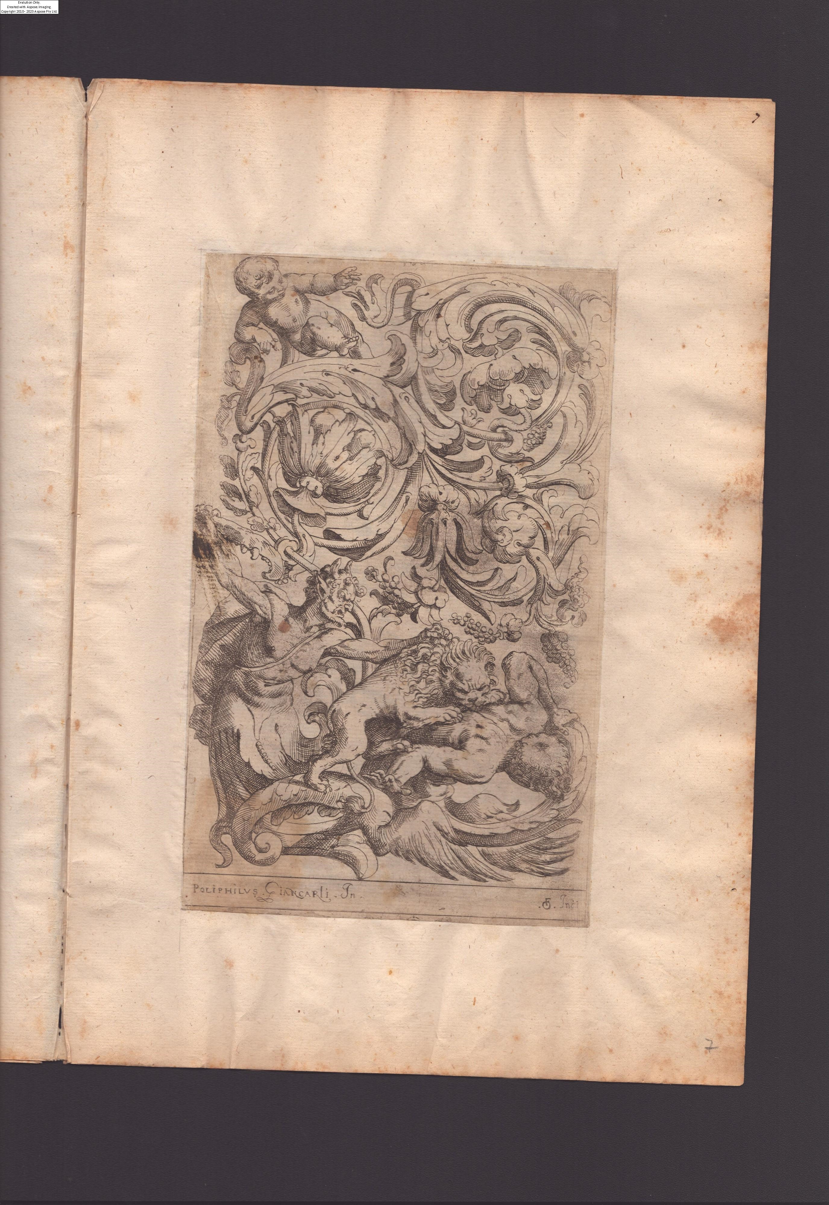 Odoardo Fialetti | Disegni varii di Polifilo Zancarli | MutualArt