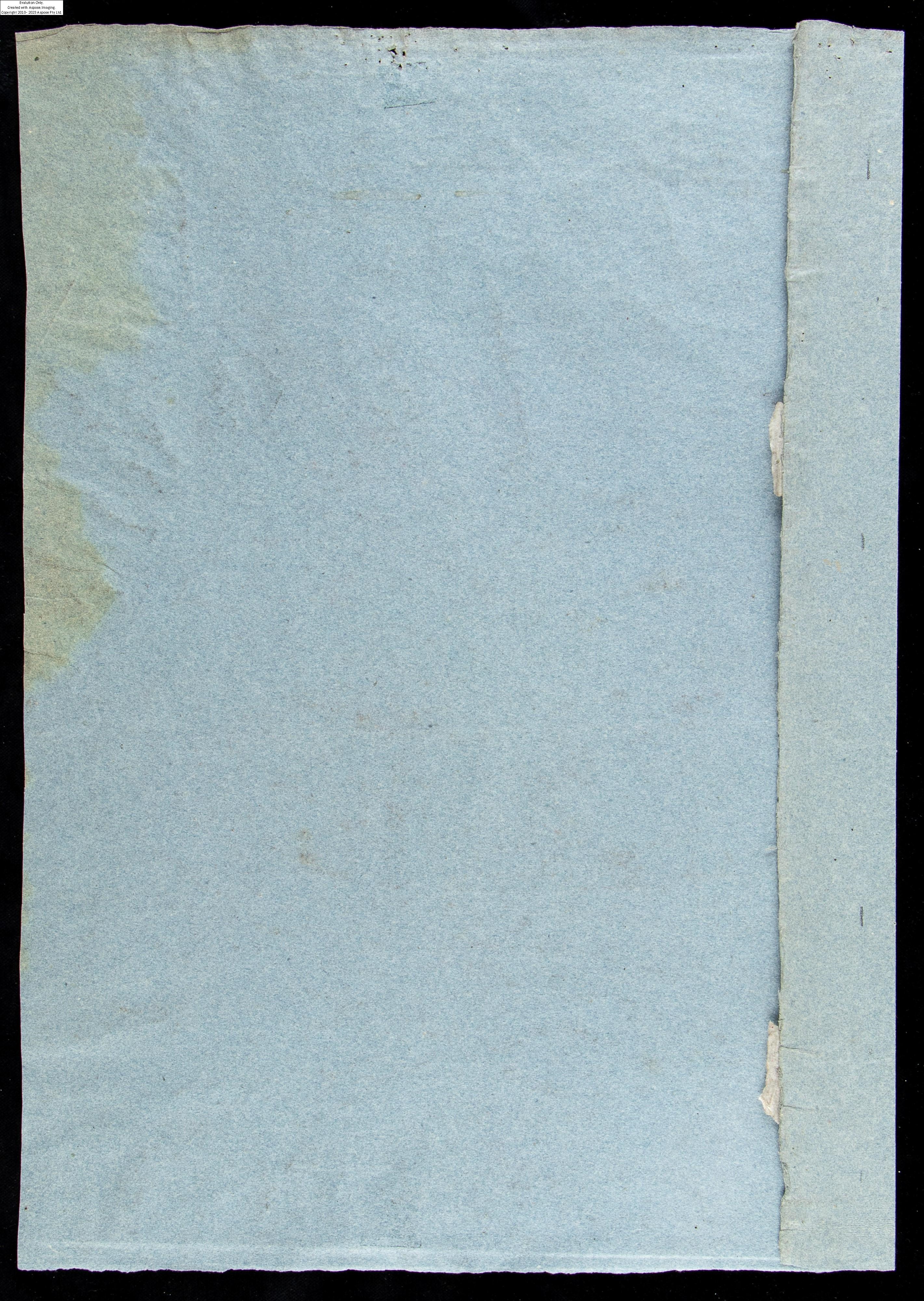 Artwork by Pietro Gagliardi, Preaching Friar, Made of Colored chalks on blue