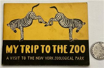 1943 My Trip To The Zoo: A Visit To The New York Zoological Park Drawings by Joel Stolper - Joel Stolper
