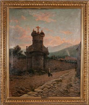 “The Cross of Rubalcaba in Liérganes, Spain” - Donato Avendaño