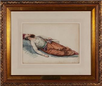 “Ottoman lying down” - William Derby