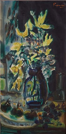 JARRÓN CON FLORES by Leopoldo Presas