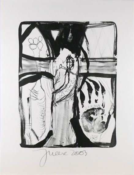 Die Erntegöttin by Jonathan Meese, 2003
