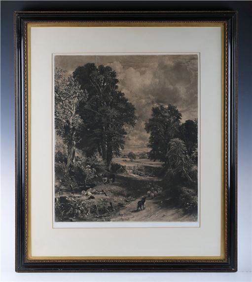 The Watering Hole by John Constable, circa 1834