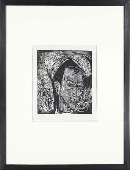 Bildnis David Müller by Ernst Ludwig Kirchner, 1919