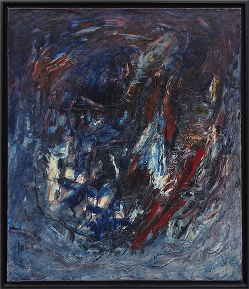 Ohne Titel (1-4-58-2 by Winfred Gaul, 1958