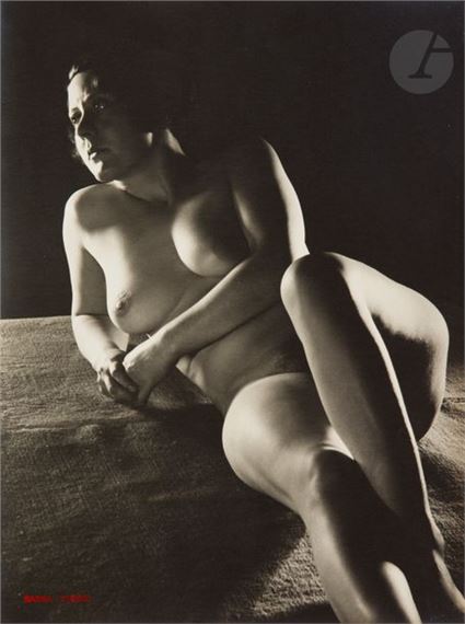 Nude from the Femmes series [nude accoudé], c. 1932. by Sasha Stone, circa 1932