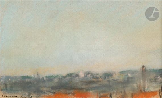 View of Paris - Ephraim Kaganowski