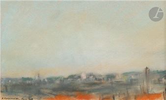 View of Paris - Ephraim Kaganowski