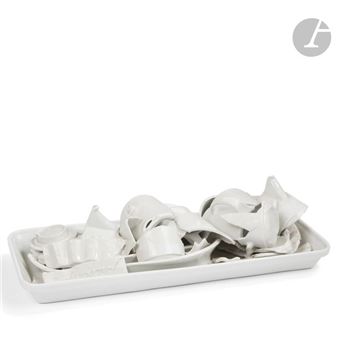 JEAN DECLOQUEMENT (20th) Composition Sculpture - Jean Decloquement