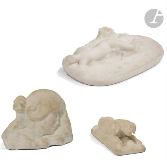 Nude by Édouard Fortini, 1901