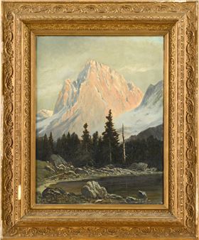 Snowy peaks - Giuseppe de Rubelli