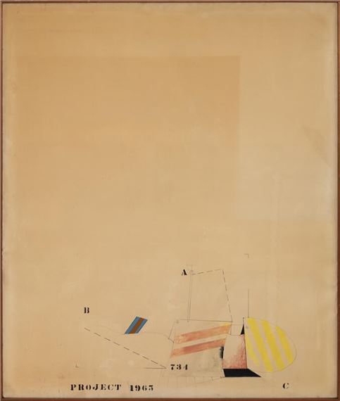 White Lies by Per Arnoldi, 1965