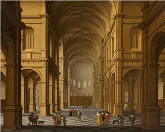 Church Interior - Jan van der Vucht