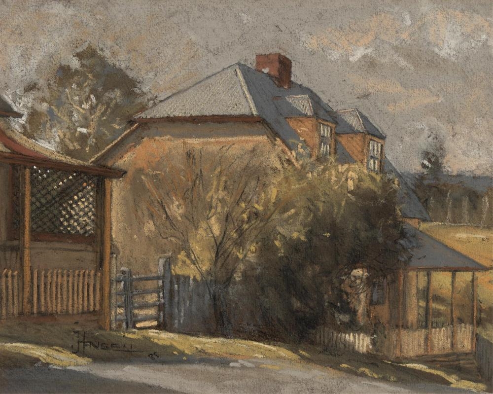 Greg Hansell | Residential Street Scene (1985) | MutualArt