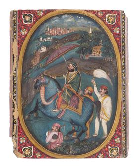 The Sikh polymath, inventor, soldier and statesman, Lehna Singh Majithia (d. 1854) - Lahore School, 19th Century
