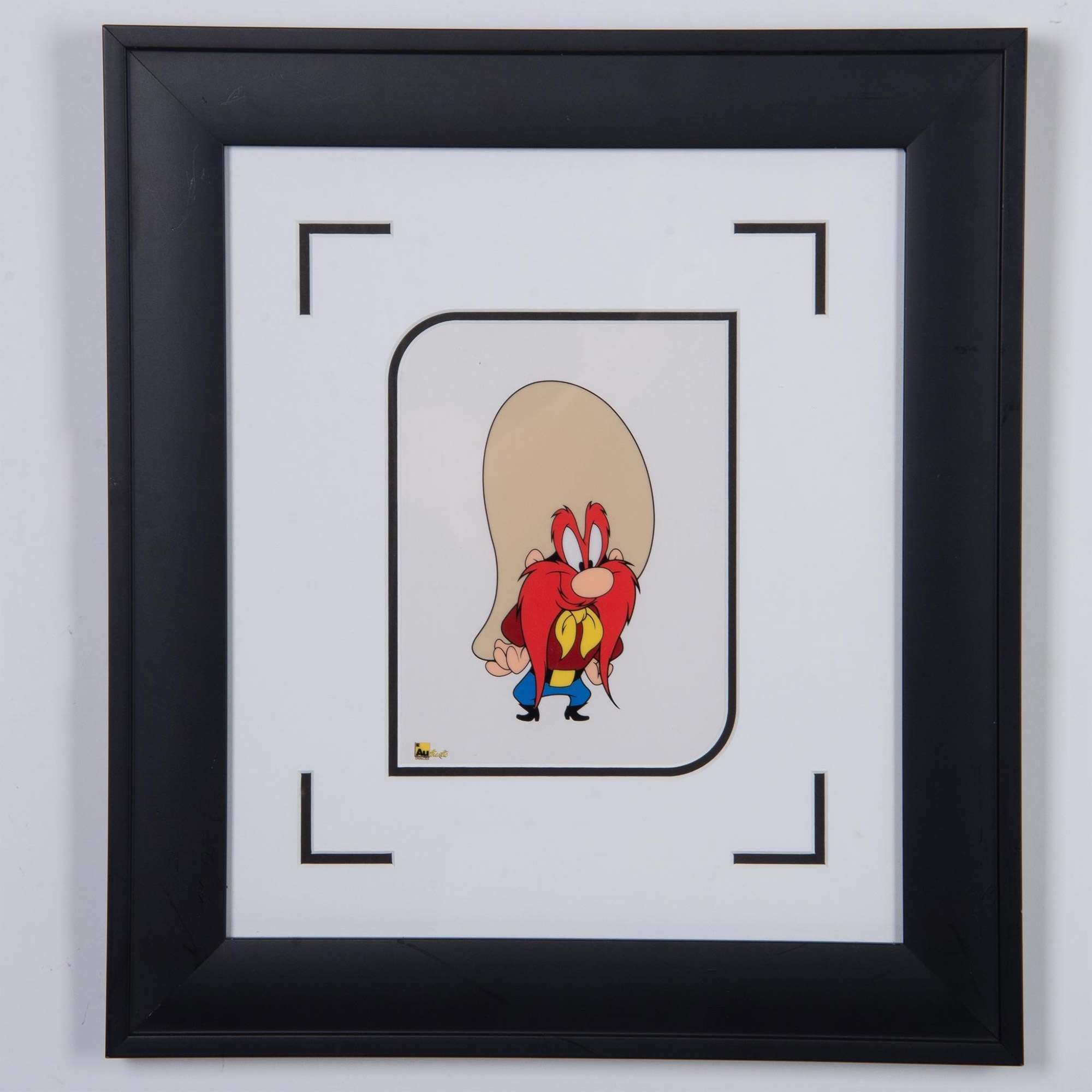 Looney Tunes | Warner Bros Yosemite Sam Animation Sericel Framed ...