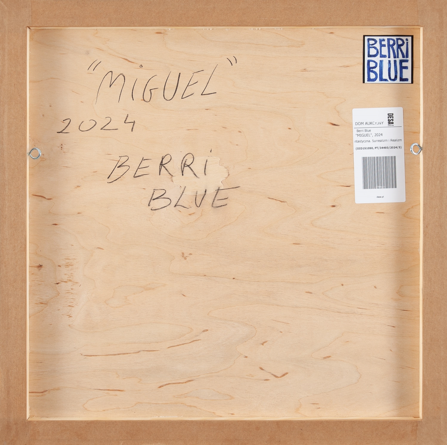 Artwork by Berriblue, Miguel, Made of ceramic