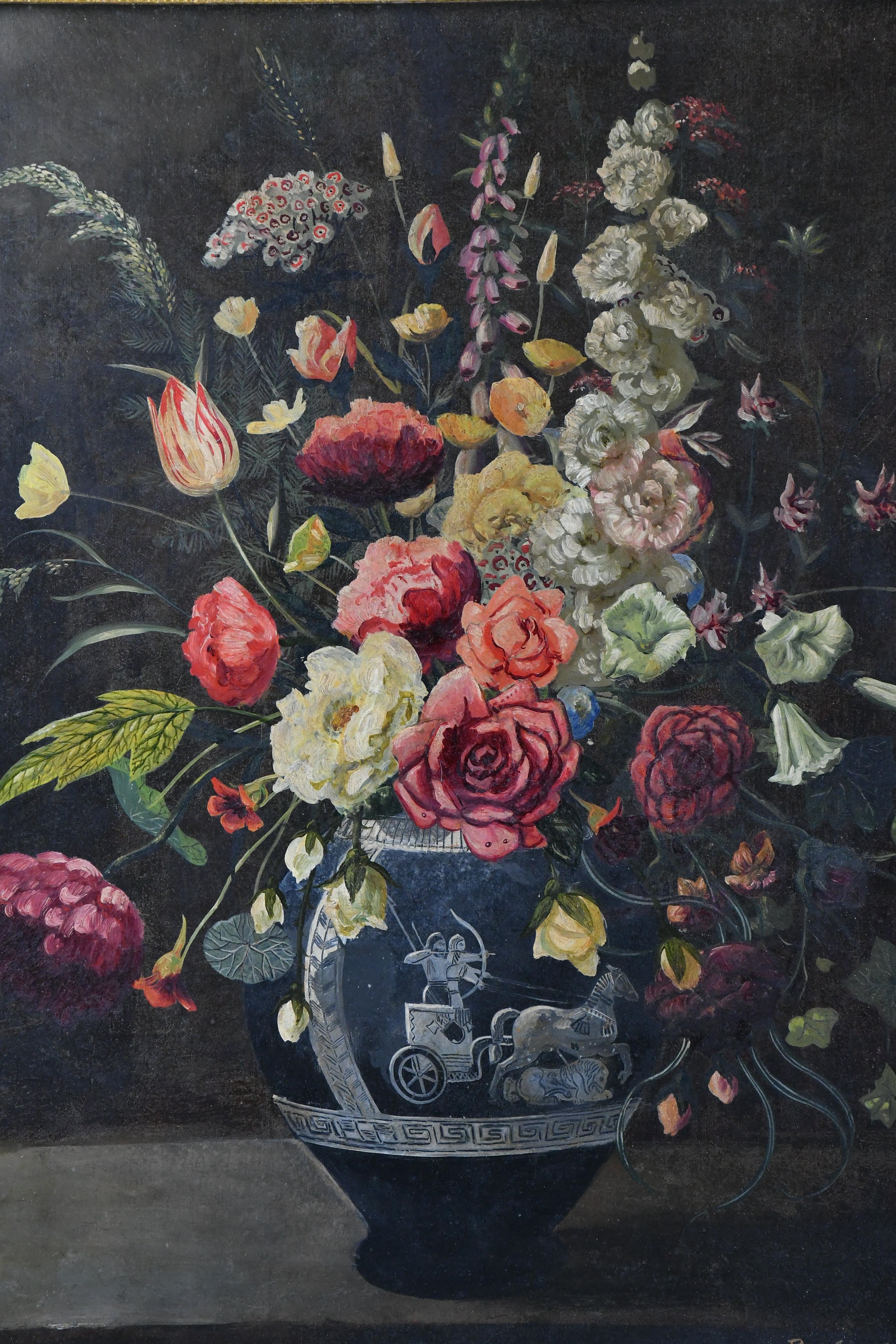 Roger John Collins | still life studies of flowers | MutualArt