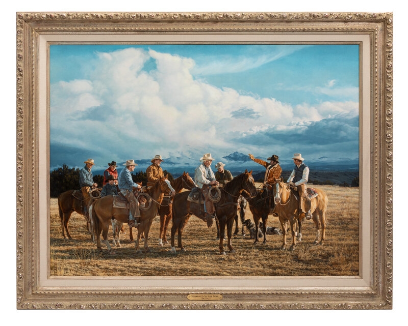 Tim Cox | Tim Cox (American, b. 1957) Neighboring On Eagle Creek, 1991 ...