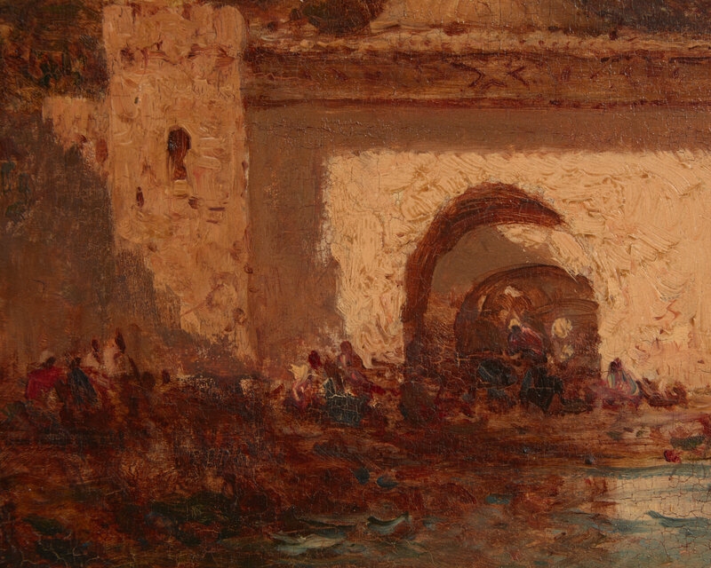 Artwork by Félix Ziem, Félix Ziem
(French 1821-1911)
Fontaine près d'Istanbul, Made of oil on panel