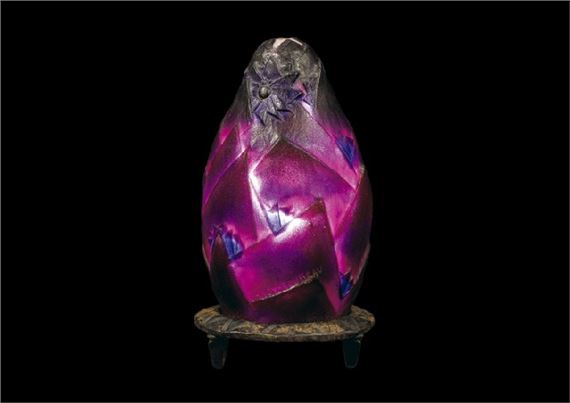 Veilleuse:Modern Foliage by Gabriel Argy-Rousseau, 1925