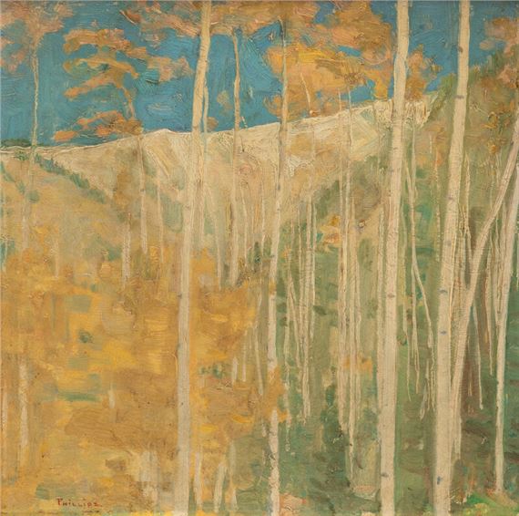 Bert Geer Phillips
(American, 1868–1956)
Aspen Trees by Bert Phillips