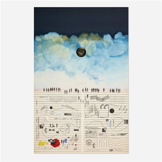 Nuits de La Fondation Maeght by Saul Steinberg, 1970