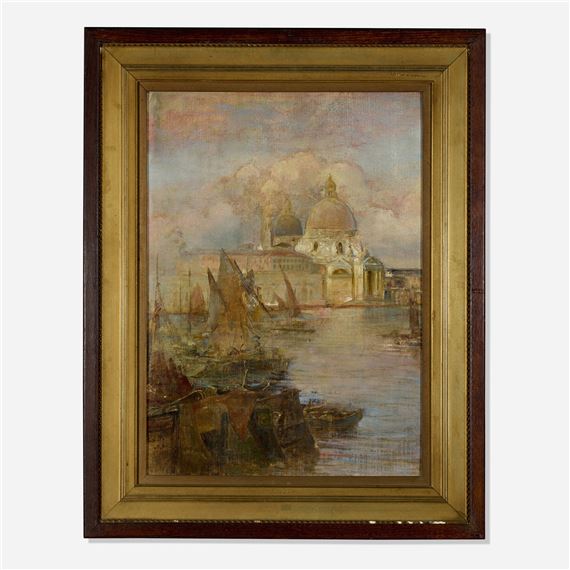 Untitled (Harbor Scene) by Louis Comfort Tiffany, 1923