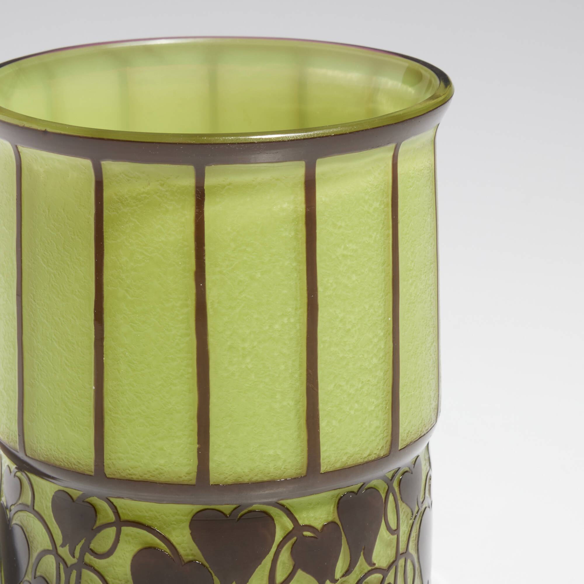 Artwork by Hans Bolek, Vase, Made of cameo glass