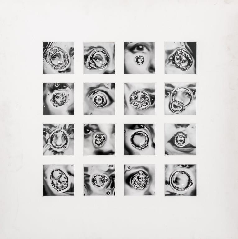 Artwork by Laurence Demaison, Petite Bulles, Made of Gelatin Silver Prints