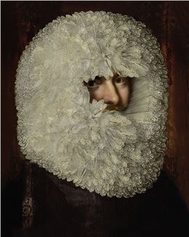 In ‘Hidden Portraits,’ Volker Hermes Reimagines Historical Figures in Overwhelming Frippery