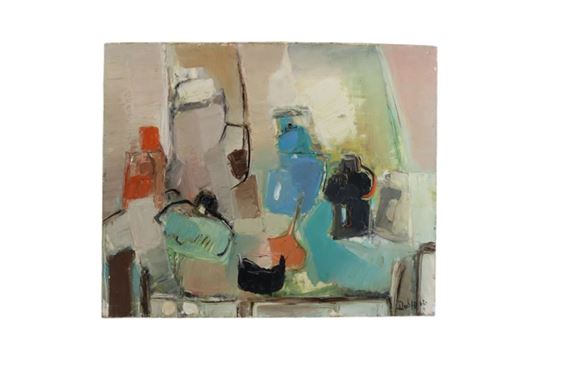 Denise Dobin | The dressing table (1962) | MutualArt