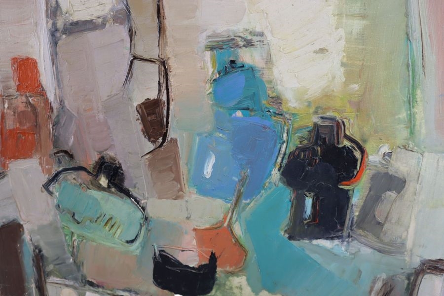 Denise Dobin | The dressing table (1962) | MutualArt